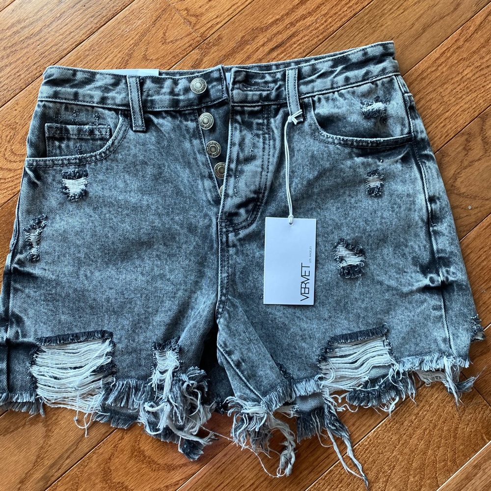 Girls Jean shirt high waisted